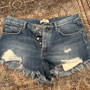 Free people Jean shorts